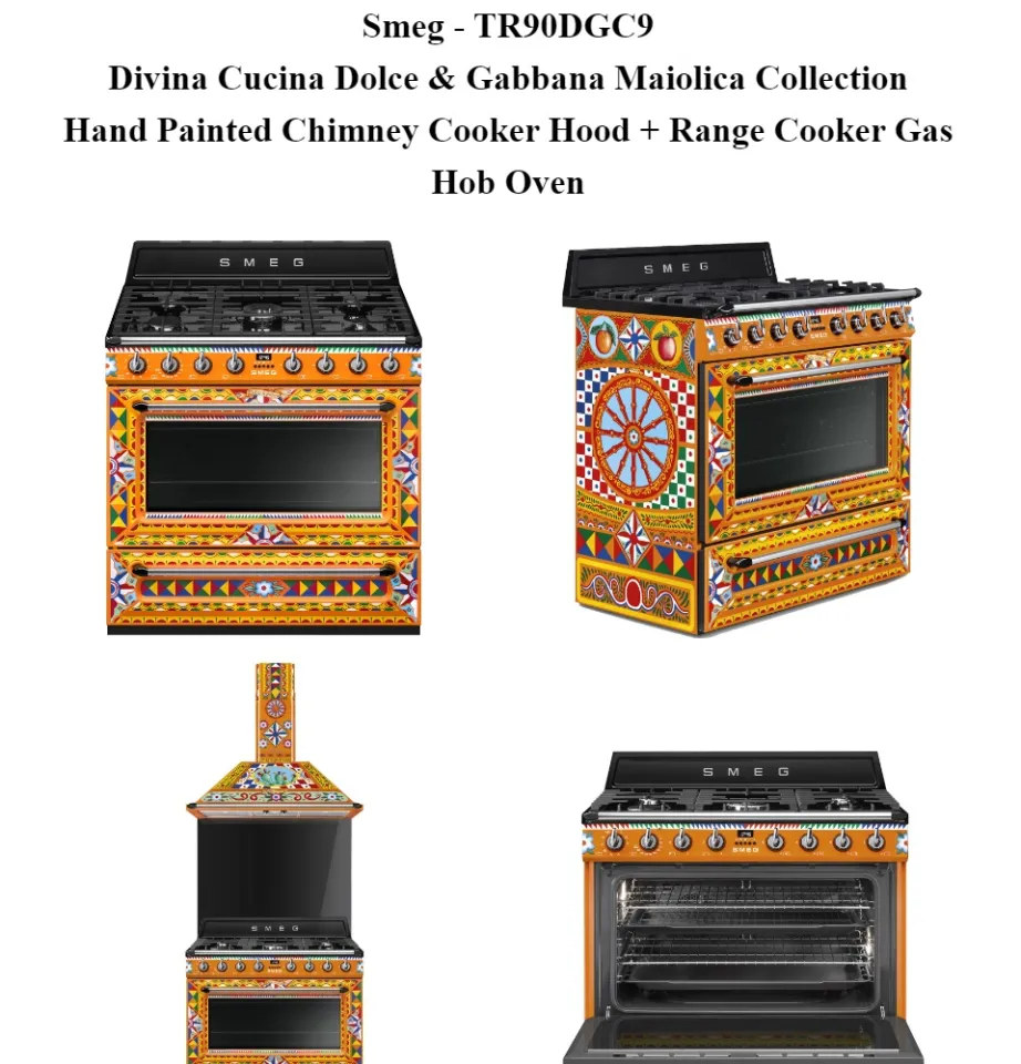 smeg dolce and gabbana oven price