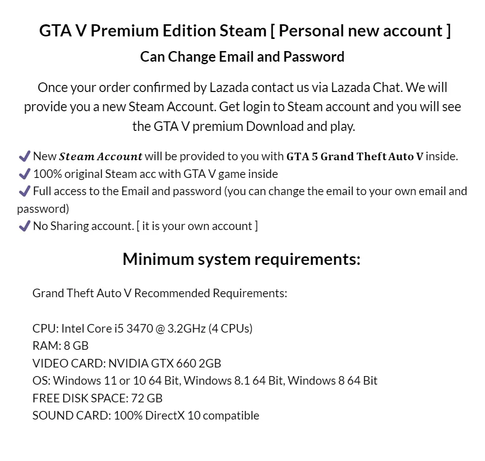 GTA 5 Premium Edition PC Steam Offline - Loja DrexGames - A sua