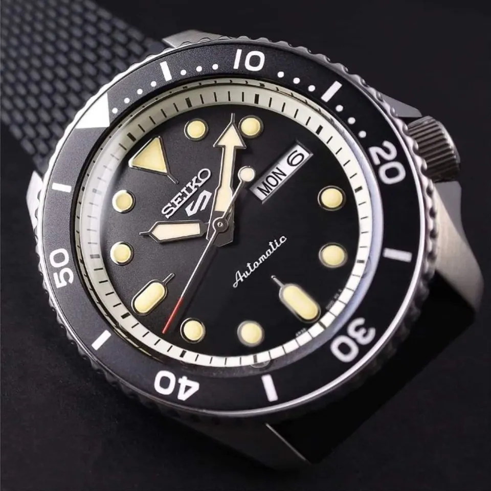 Đồng hồ NAM Seiko Automatic Black Beige SRPD73K2 - Bản diver cực hiếm |  