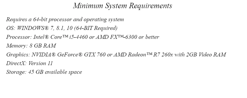 Resident Evil 3 Remake PC (for Laptop and Desktop)