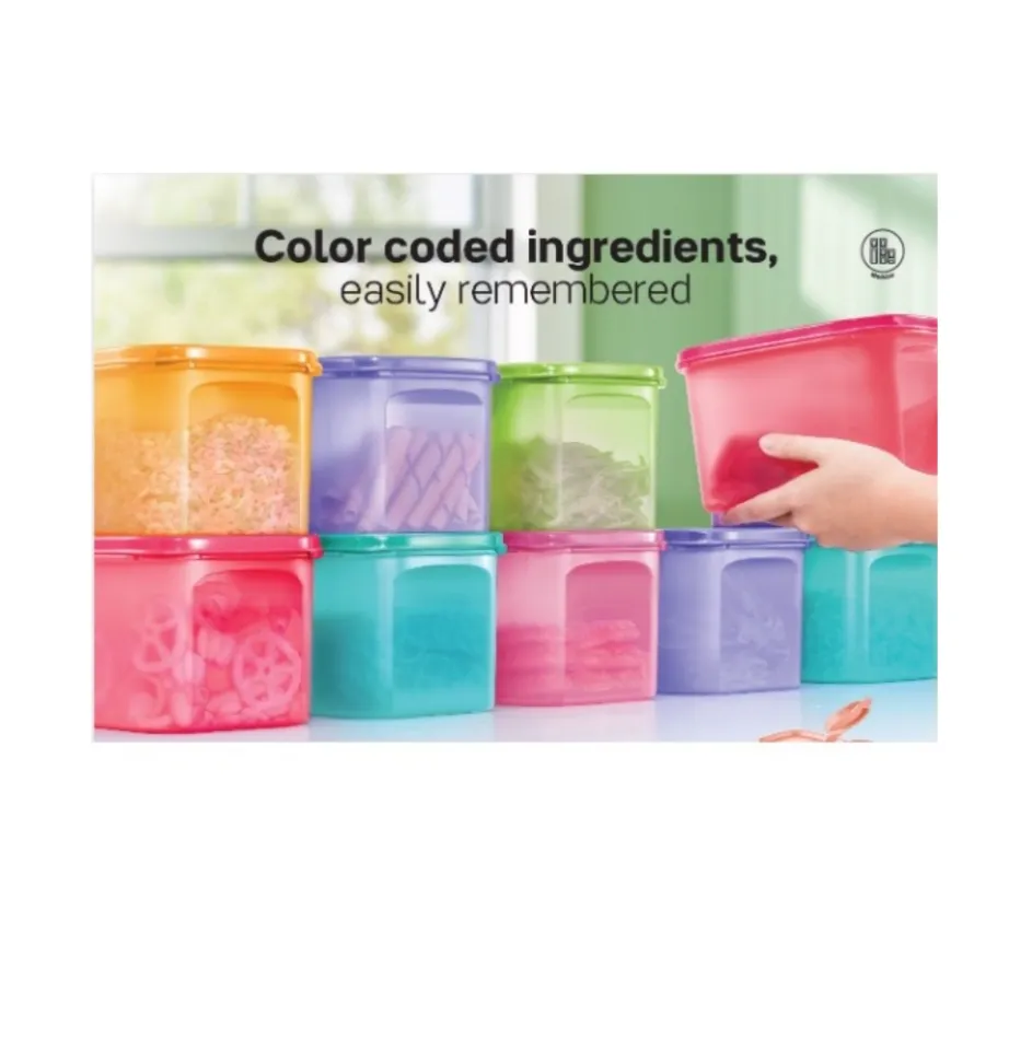 Tupperware Brands Modular Mate Mini Rectangular (6pcs) 1.9L Full Set