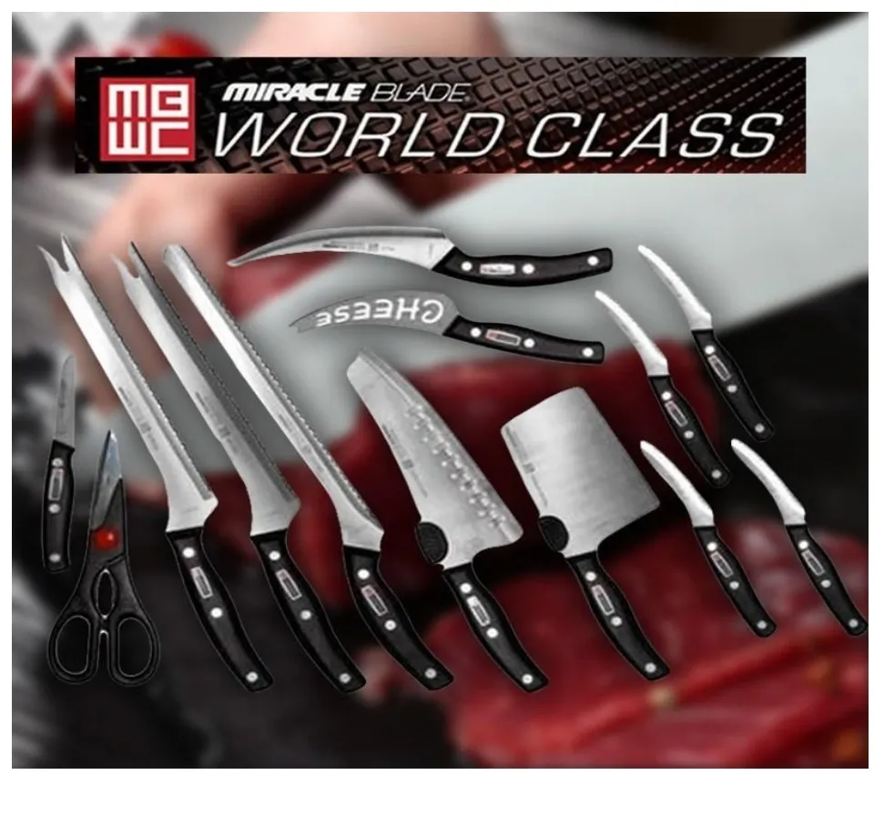 Miracle Blade World Class Series 13 Piece Knife Set