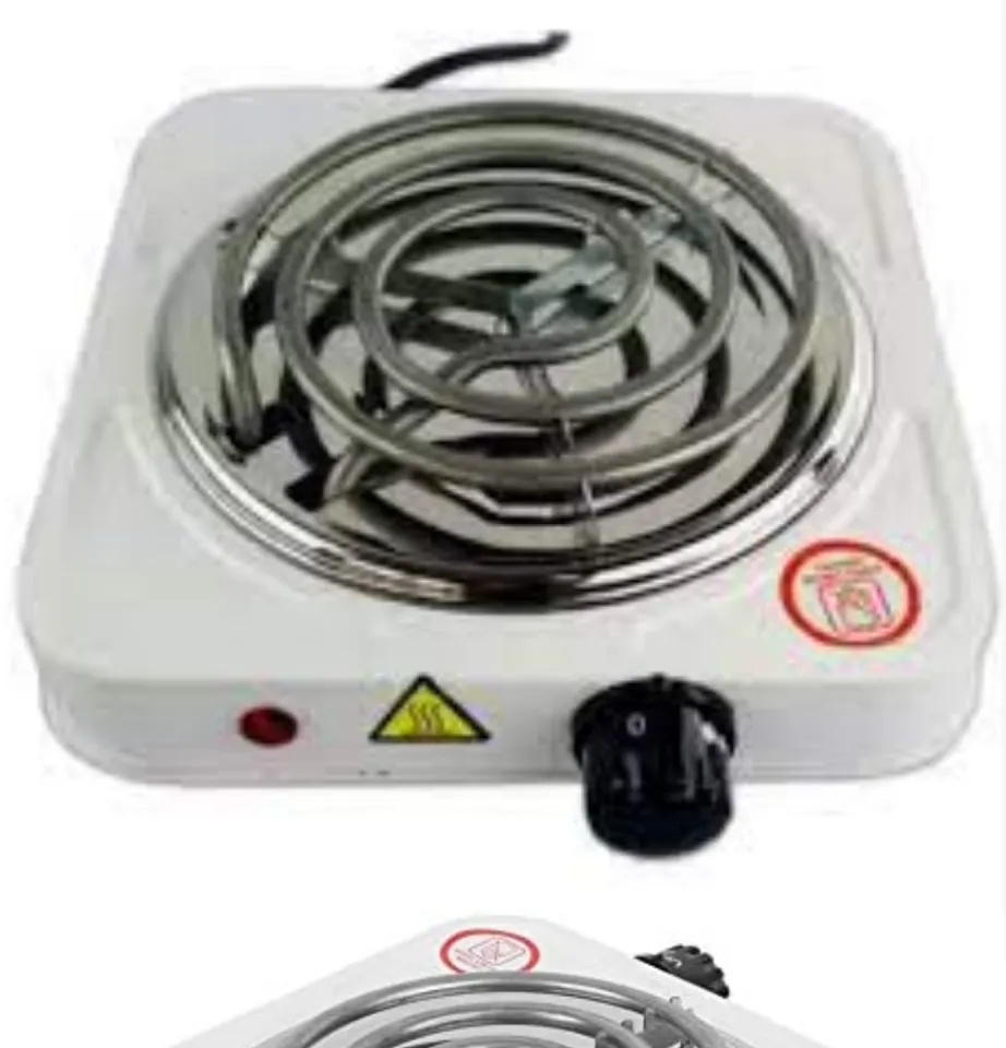 Electric Single Burner 1000W Stainless Steel Portable Single Tube Electric  Stove Home Electric Stove US Plug 110V Outdoor Grill