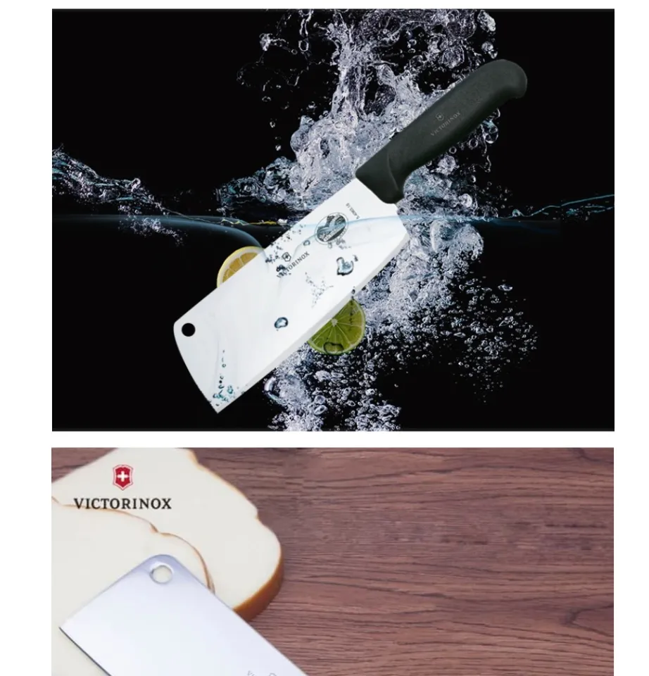 SLS Victorinox Fibrox Cleaver Knife Chopper Knife (302g) Pisau Pemotong  Tulang / Pisau Tetak Tulang