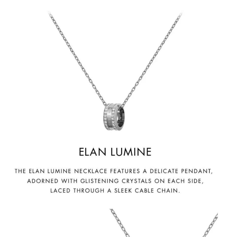 Daniel Wellington Elan Lumine Necklace Silver - Necklace for women