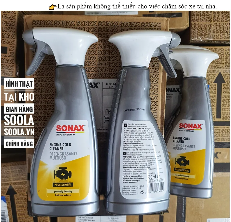 SONAX Engine Cleaner 500 mL