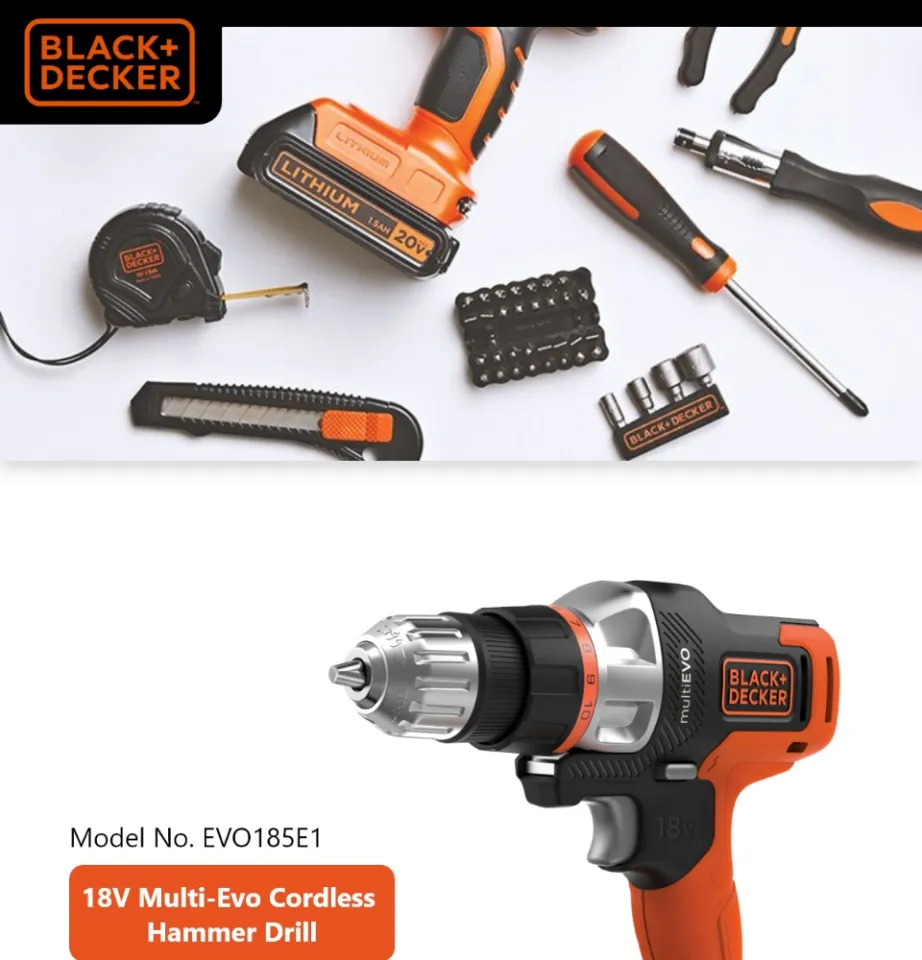 Black & Decker MULTIEVO EVO185B1-B1 – AHPI