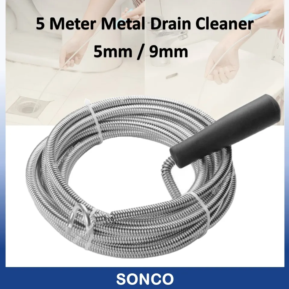 drain cleaner pipe rods kit electrical