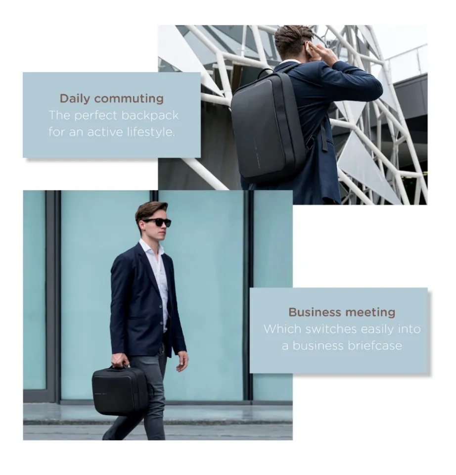 Bobby Bizz, The Best Business Briefcase and Backpack by XD Design