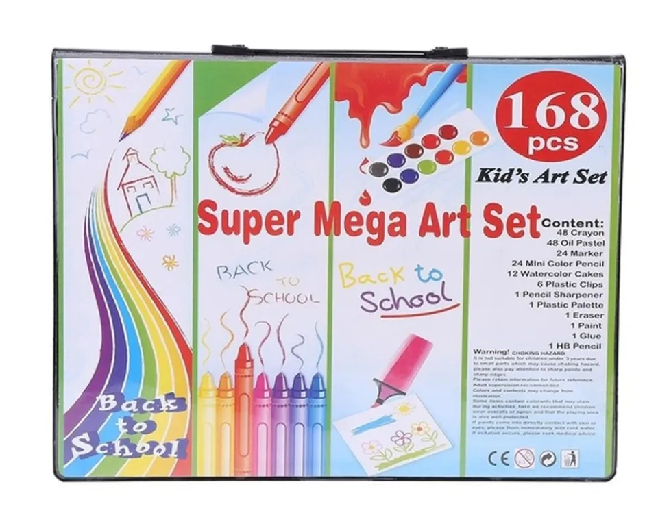 150Pcs/Set Kids Art Set Children Drawing Set Water Color Pen