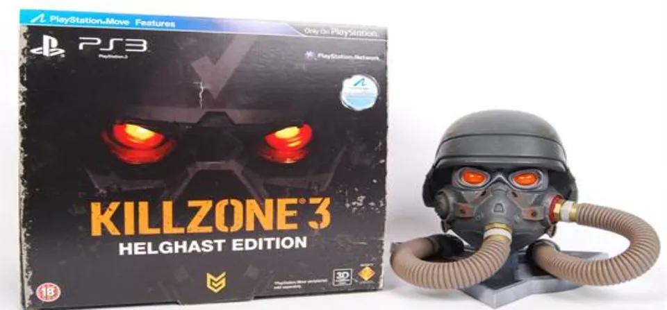 Killzone 3 limited edition packs in replica Helghast mask - GameSpot