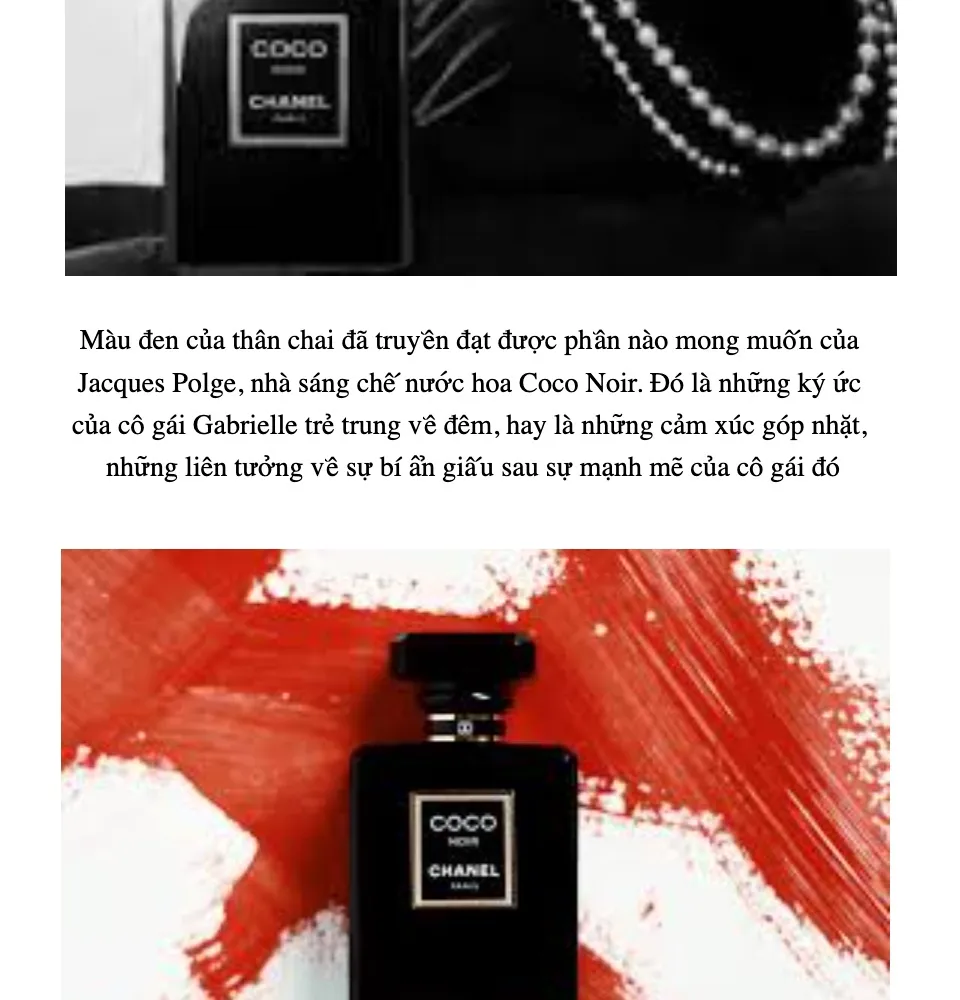 Nước hoa Chanel, Nước Hoa nữ Chanel Coco Noir EDP 100ml - Nước hoa nữ cao  cấp, set quà tặng cao cấp 