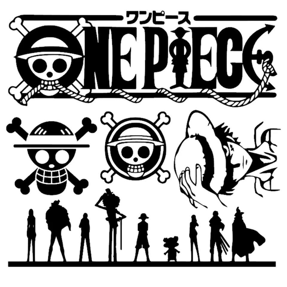 Amazon.com: 100 Pcs One Piece Laptop Sticker Waterproof Vinyl Stickers Car Sticker  Motorcycle Bicycle Luggage Decal Graffiti Patches Skateboard Water Bottle  Sticker : Electronics