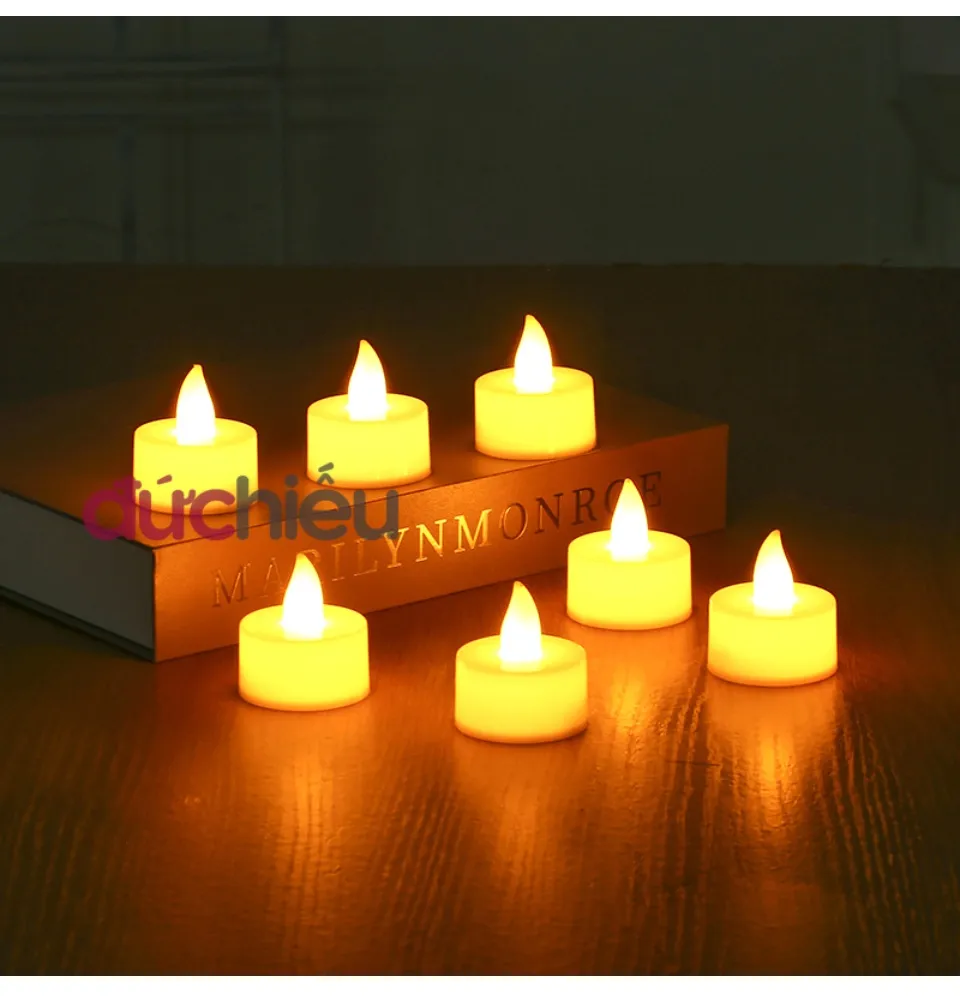 Đèn LED xài pin hình ngọn nến, nến điện tử mini – Đức Hiếu Shop ...