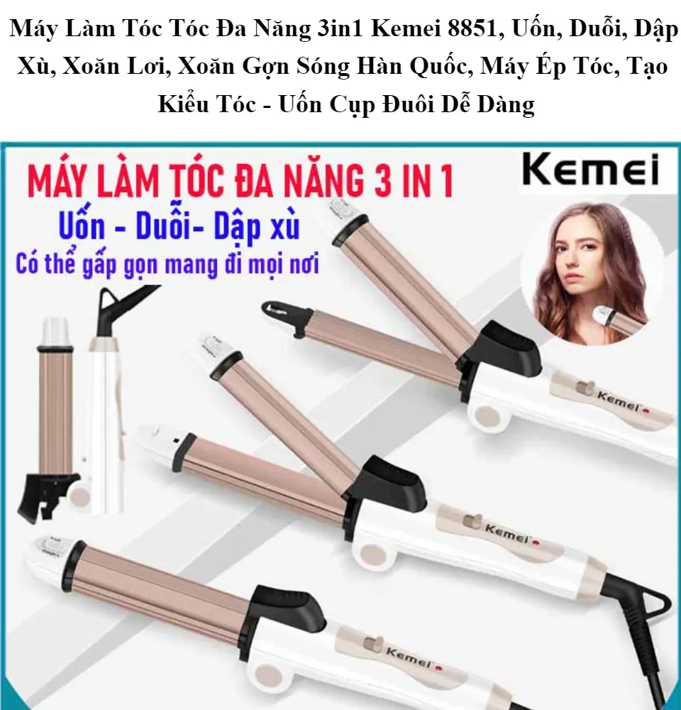 Máy làm tóc đa năng sẽ giúp bạn tự tạo ra những kiểu tóc tuyệt vời chỉ trong vài phút. Hãy cùng chiêm ngưỡng hình ảnh của chúng tôi để tìm hiểu về những tính năng của máy này và cách sử dụng nó cho một mái tóc đẹp như mơ.