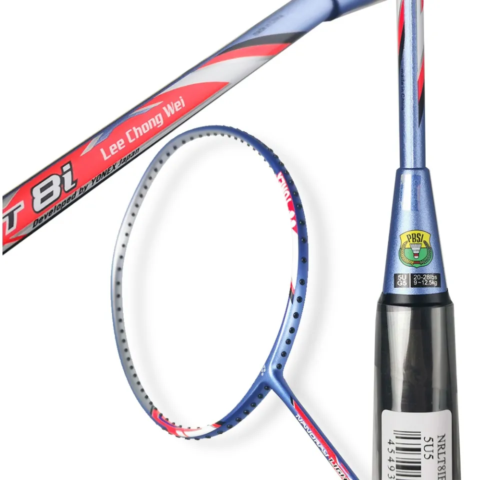 Yonex Nanoray 8I Light Badminton Racket [Free String & Grip] Lee Chong Wei  Lcw 5Ug5 Lee Chong Wei | Lazada