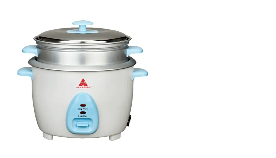 Hanabishi Rice Cooker HHRCCERC in 3 capacities (1.5 Liter, 1.8 Liter, 2.2  Liter) Non-toxic ceramic coating