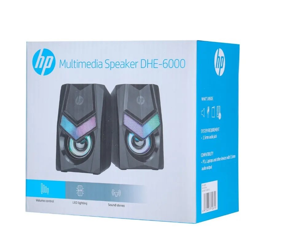 Loa máy tính HP DHE 6000 đèn led RGB(HP6000) | Lazada.vn