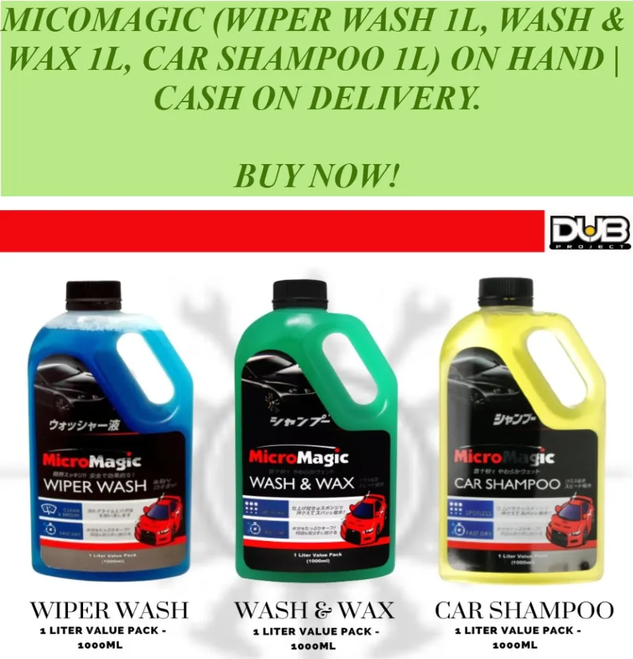 Car Shampoo & Wax