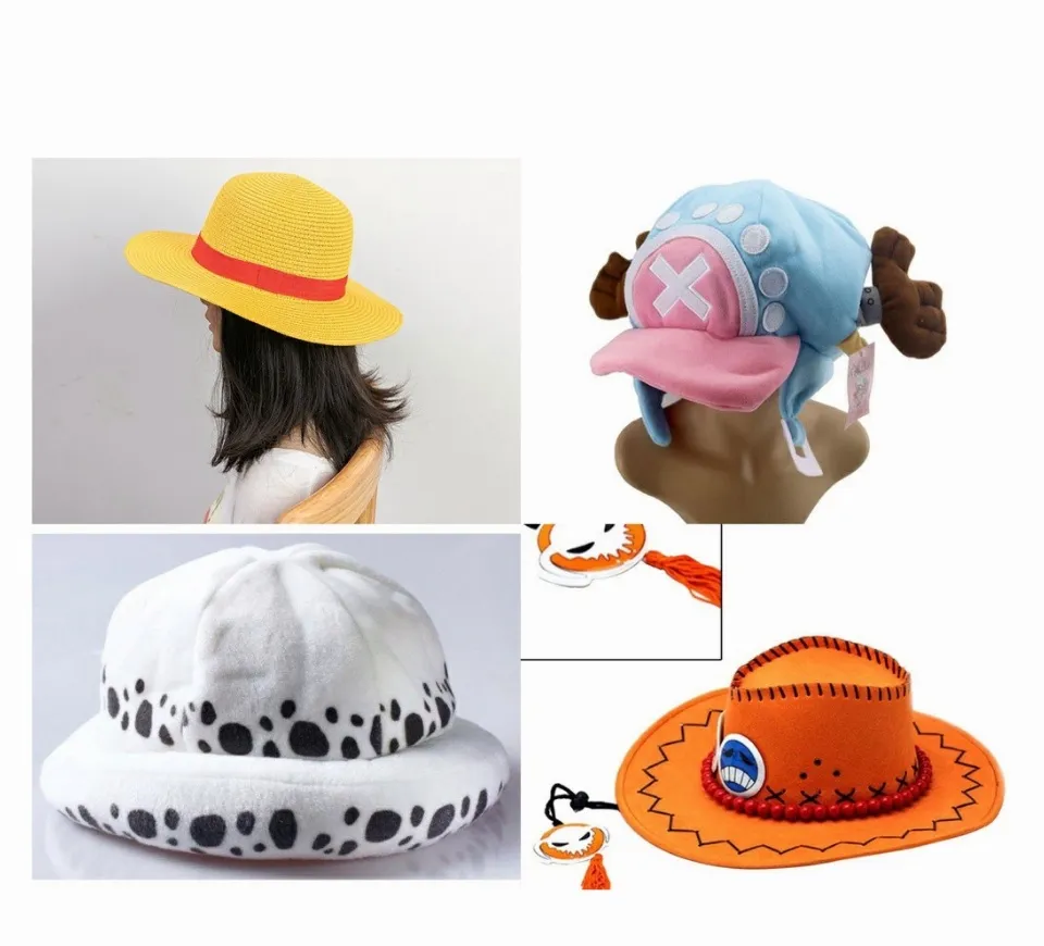 Anime Pirate Fedora Straw Hat