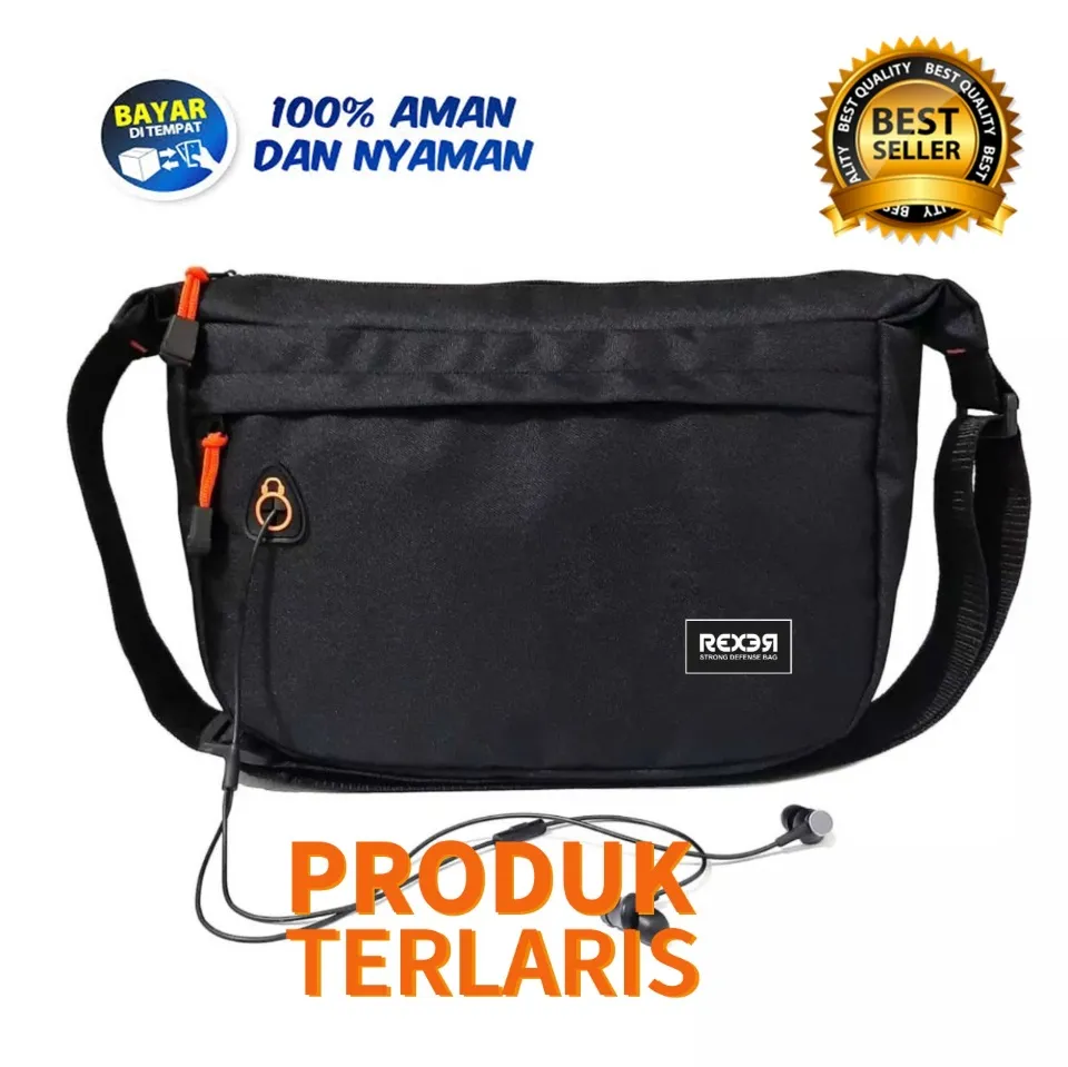 Tas Slempang Pria Perahu Distro ELBRUS 2 Warna - Tas Selempang Laki