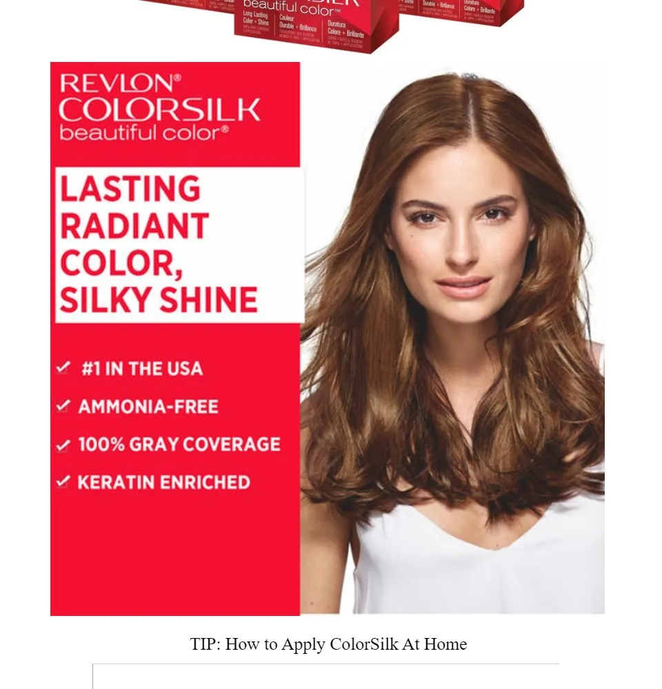 Với nhuộm tóc Revlon Colorsilk Beauty Color màu 46 Medium, bạn sẽ có được mái tóc bóng mượt, mềm mượt và đặc biệt là giữ màu tốt trong thời gian dài. Bạn sẽ tự tin và hạnh phúc hơn với mái tóc mới của mình, và hình ảnh liên quan sẽ cho bạn thấy lý do tại sao.