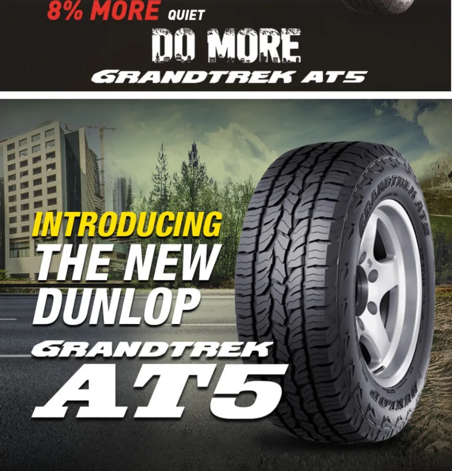 Dunlop 265/60 R18 110H Grandtrek AT5 All-Terrain Tire (PROMO PRICE