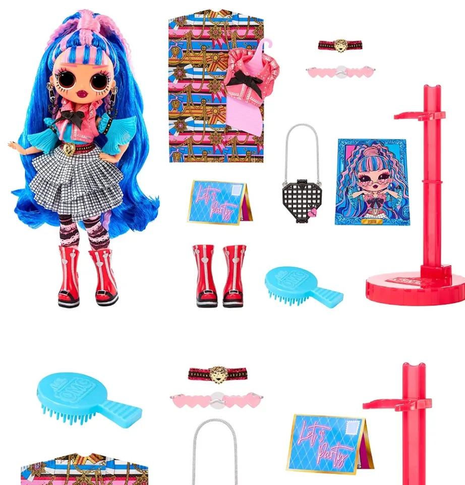 LOL Surprise OMG Queens Prism Fashion Doll with 20 Surprises Including  Outfit and Accessories for Fashion Toy, Girls Ages 3 and up, 10-inch doll 