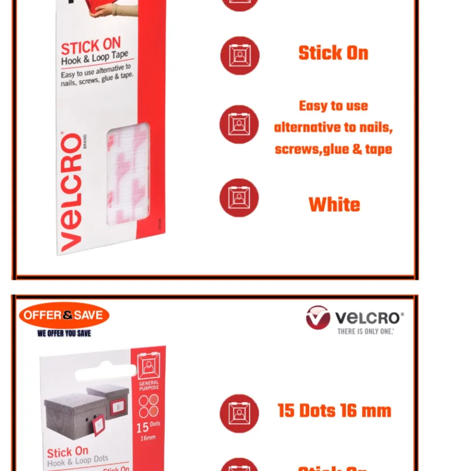 VELCRO® Brand Sew On Snag Free Fasteners