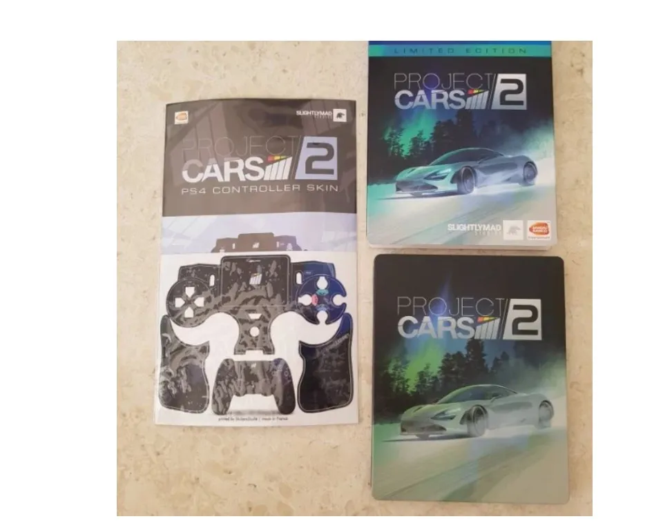 Project Cars 2 PS4 PLAYSTATION 4 Video Game Brand New Damaged Seal Play  Station 722674121262