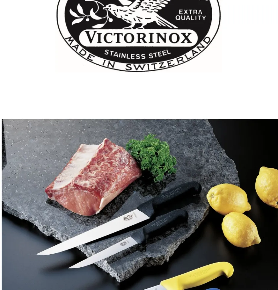 SLS Victorinox Fibrox Cleaver Knife Chopper Knife (302g) Pisau Pemotong  Tulang / Pisau Tetak Tulang