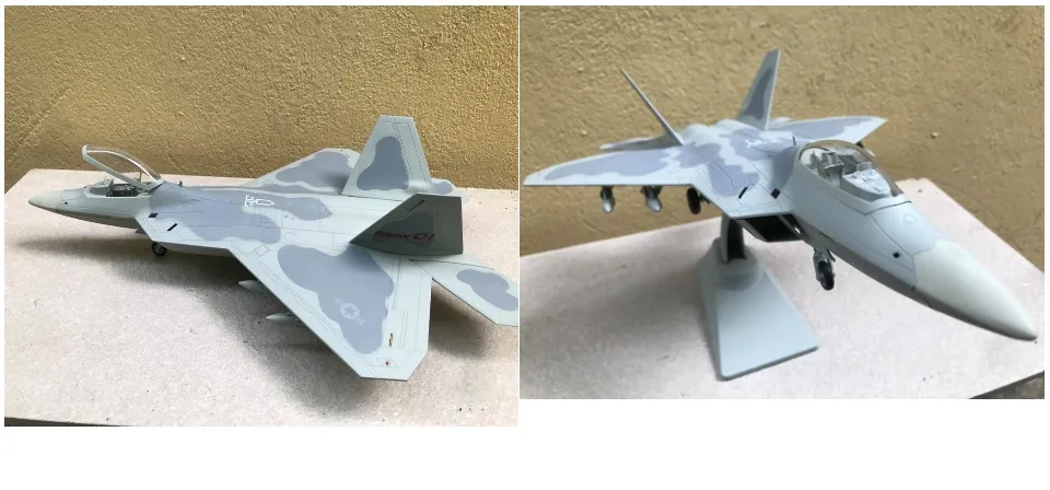 Mô hình Máy bay F- 22 Raptor 1:48 