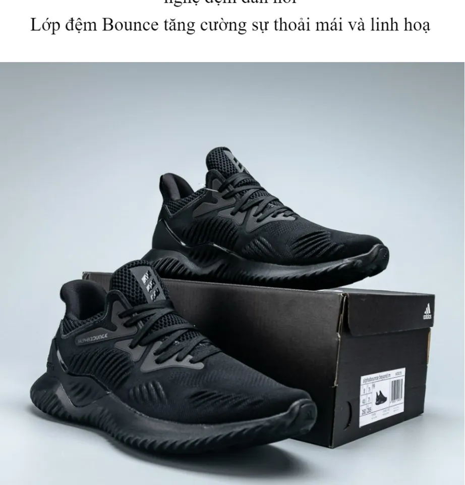 Giày thể thao ADIDAS ALPHABOUNCE INSTINCT ALL BLACK hàng ...