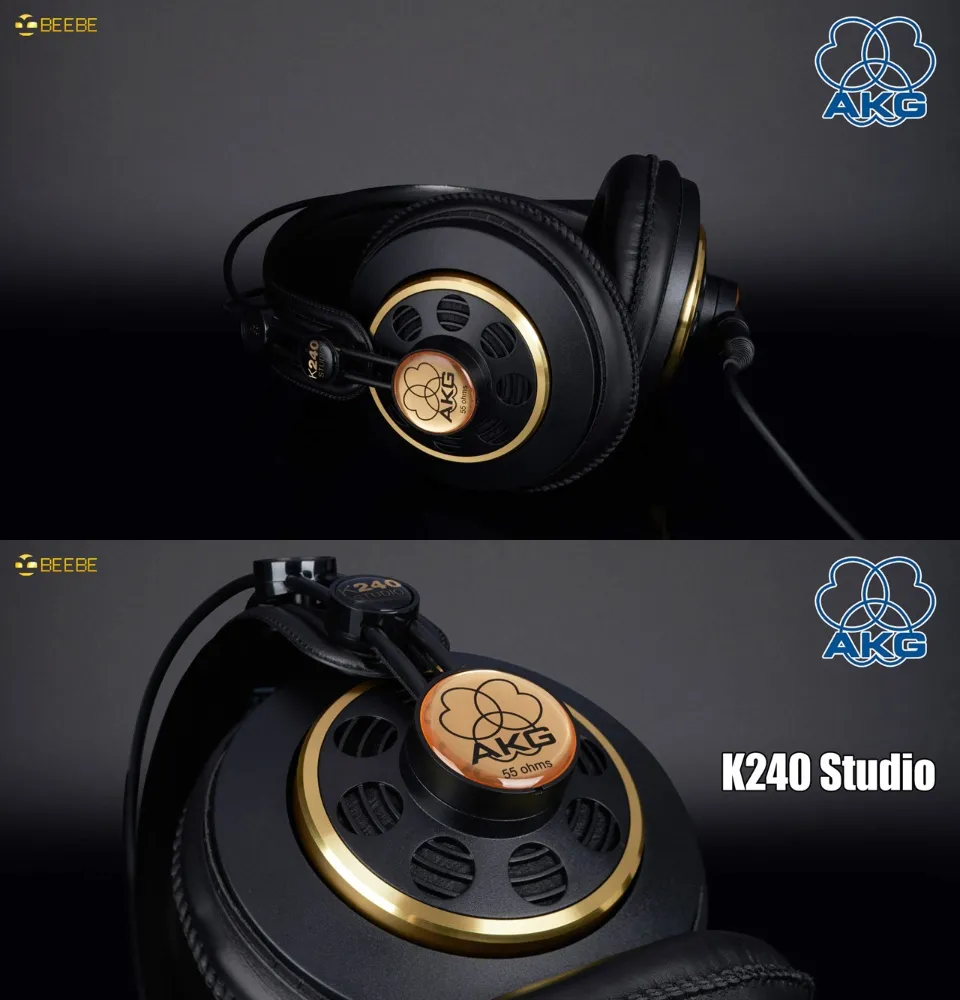 AKG K240 Studio - Tai Nghe Kiểm Âm Chuyên Nghiệp, Vành Chụp Lớn Chống Mỏi,  Màng Loa Bán Mở 