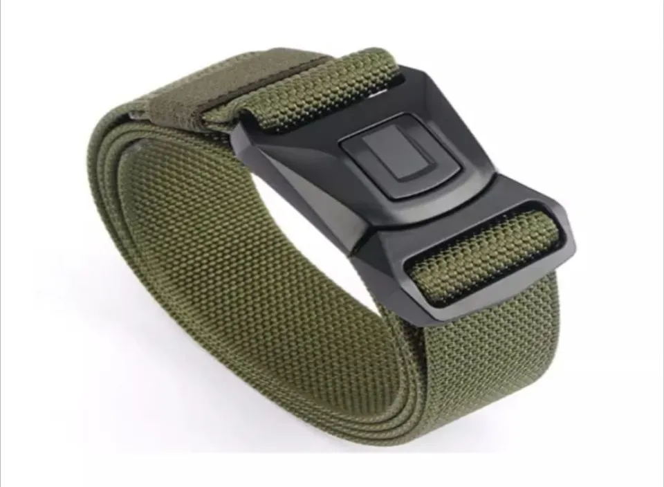 IKAT PINGGANG PRIA TACTICAL COBRA BUCKLE KLIK BELT HIJAU ARMY, IKAT  PINGGANG KANVAS, DLL