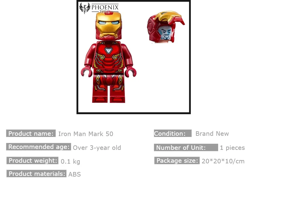 lego iron man mark 20