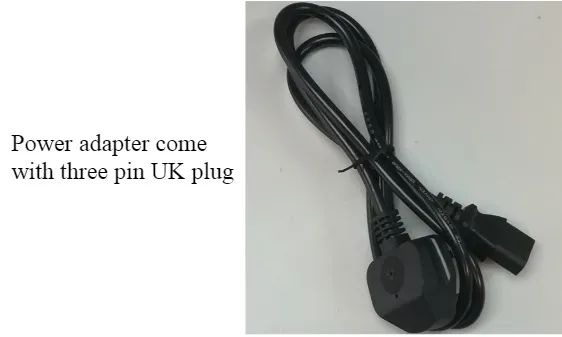 AC/DC POWER ADAPTER INPUT 100-240V~50/60HZ 1.6A OUTPUT 12V 6A WITH UK PLUG  CABLE