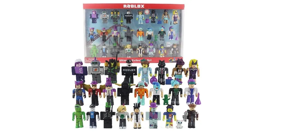 Mundo Virtual Bulk Roblox Ultimate Collector's Edition Personagens podem  montar bonecas de blocos de construção com acessórios presentes de brinquedo