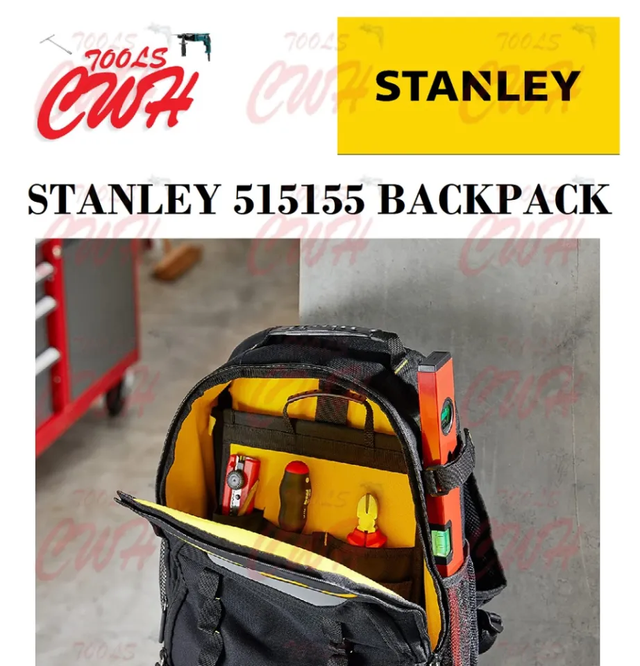 Stanley STST515155 multifunctional tool bag backpack electrician