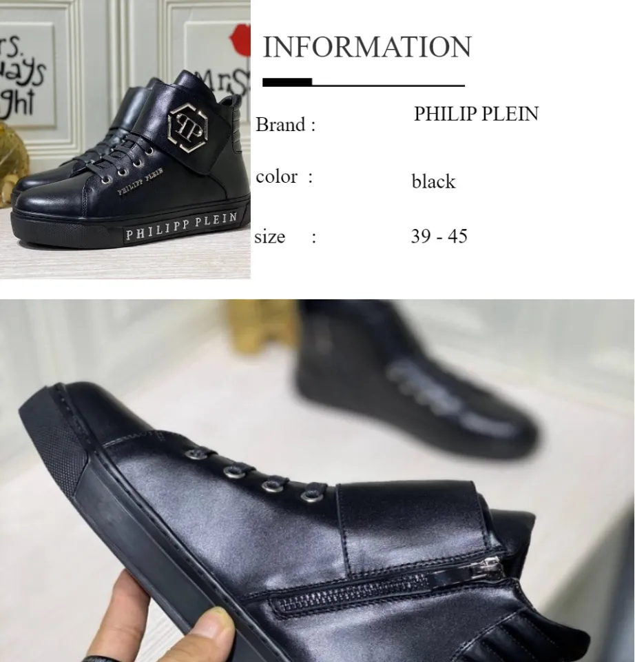 sepatu pria lv boots mirror full leather shoes