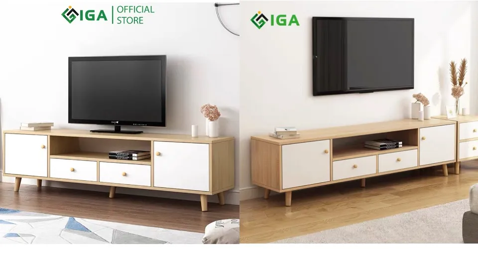 Kệ Tivi IGEA Thông Minh Chất Liệu Gỗ 2024: Với thiết kế thông minh, kệ TV IGEA đảm bảo sự tiện ích và hiện đại cho không gian phòng khách của bạn. Bề mặt được làm bằng chất liệu gỗ, mang lại cảm giác ấm cúng và sang trọng hơn cho ngôi nhà của bạn.