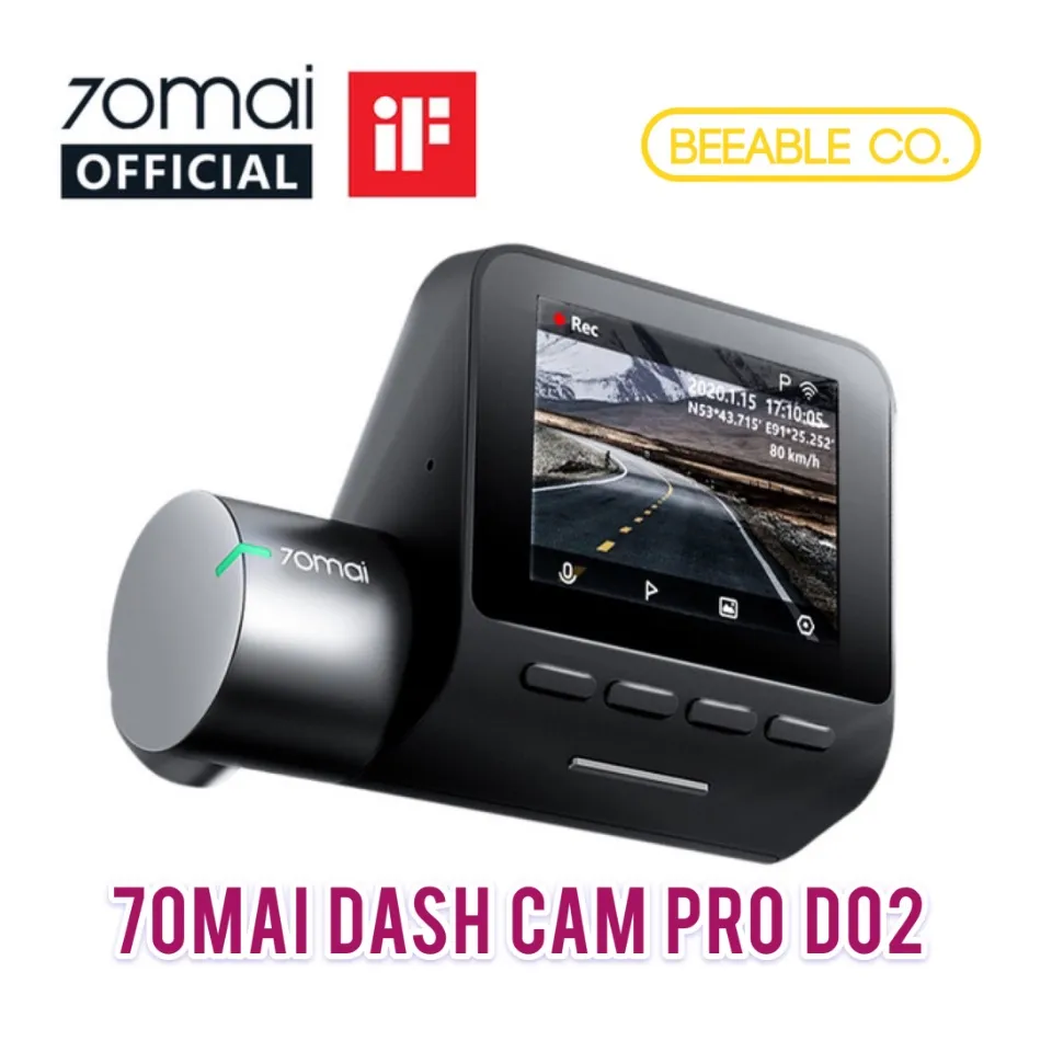 READY STOCK] (GLOBAL VERSION) 70 Mai Smart Dash Cam Pro 行车记录仪 | Lazada