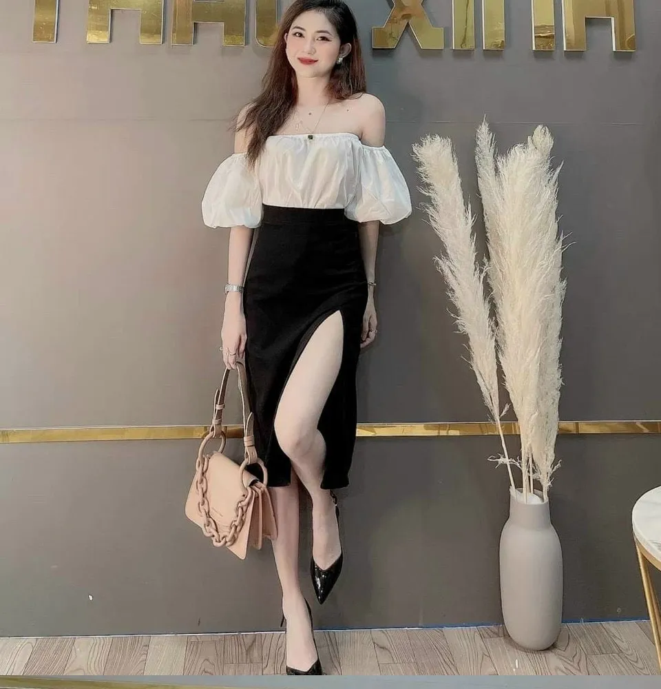 Váy len nữ dáng dài suông đầm len cổ lọ màu đen be nâu basic phom rộng hàng  Quảng Châu cao cấp Style Hàn Quốc  MixASale
