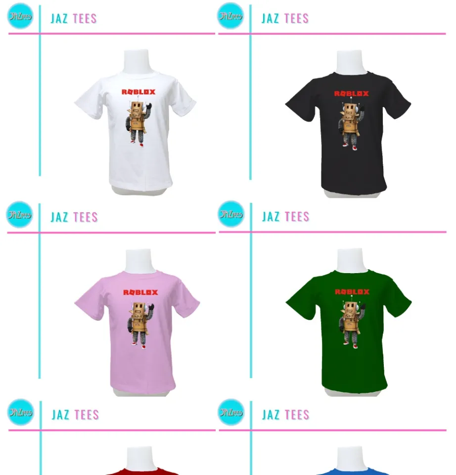 Kids and Adult Shirts Roblox T-Shirt for Children Boys Girls Men Women  Fashion Wear Tees