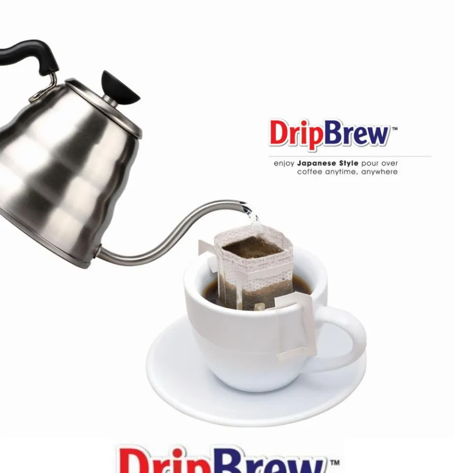 DripBrew Premium Arabica  (100 sachets) - Mister Coffee