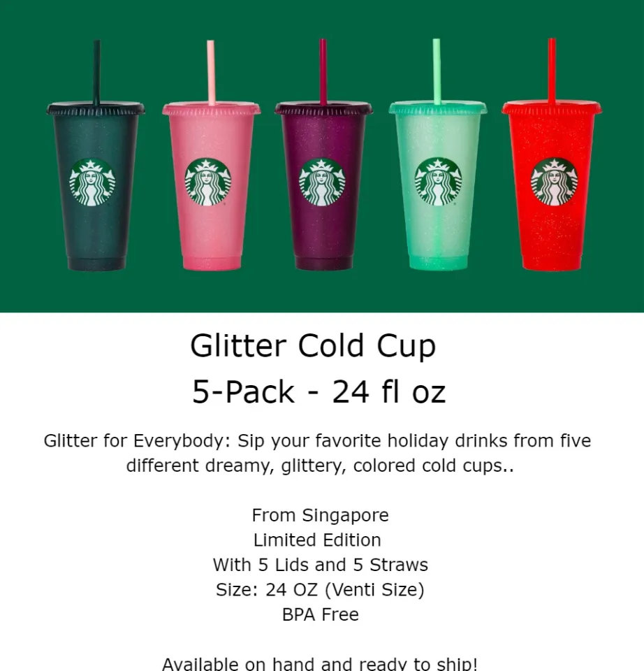 Starbucks Cold Cup Venti 24 fl oz