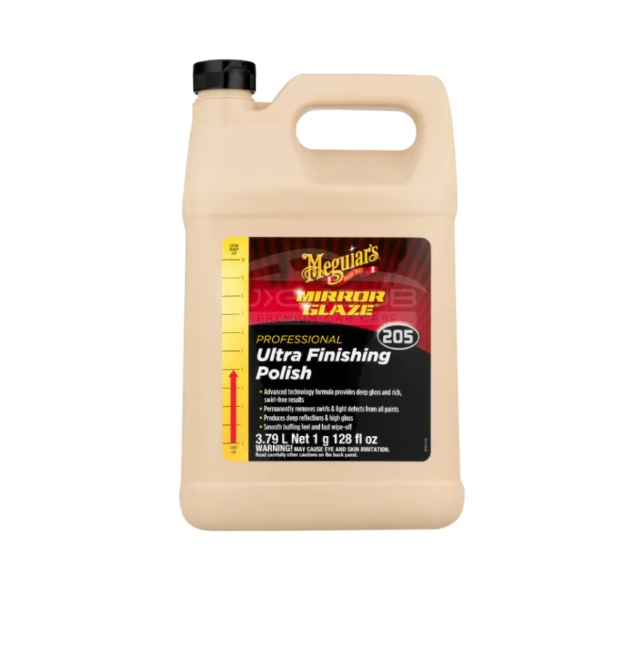 Meguiar's M205 Mirror Glaze Ultra Finishing Polish - 128 oz.