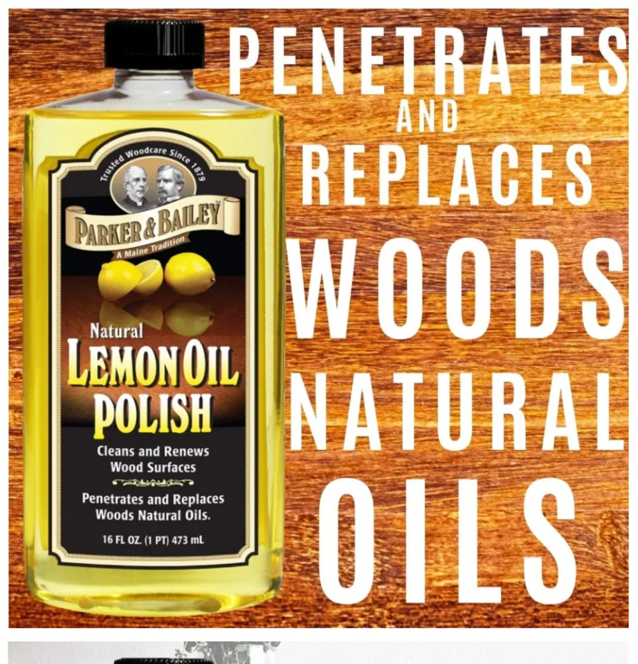 Natural Lemon Oil Polish 