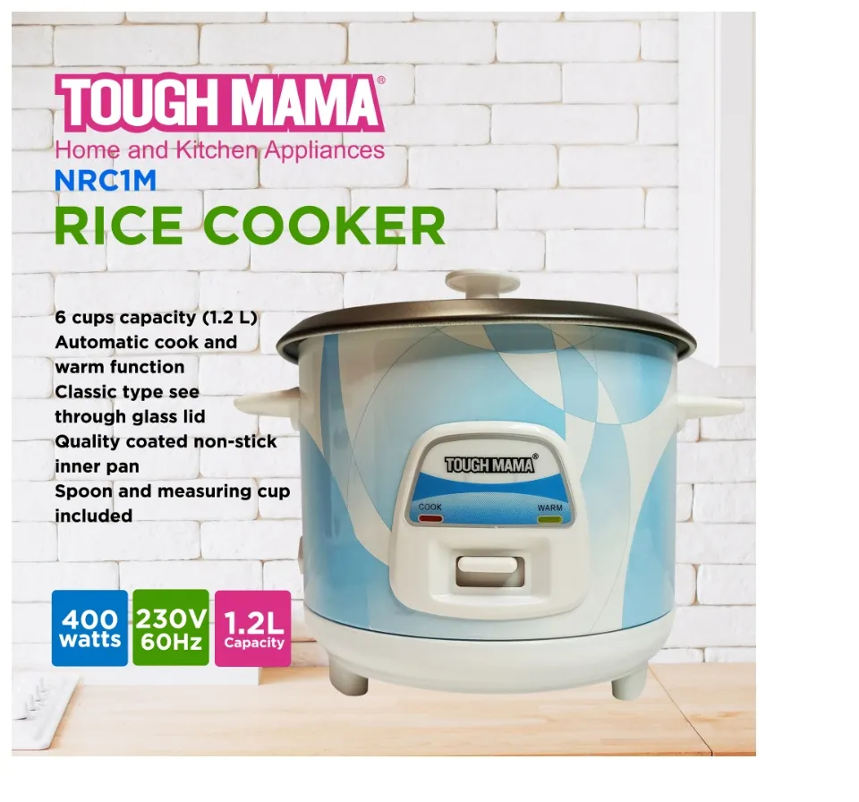 1.2L Straight Type Rice Cooker - Tough Mama Appliances