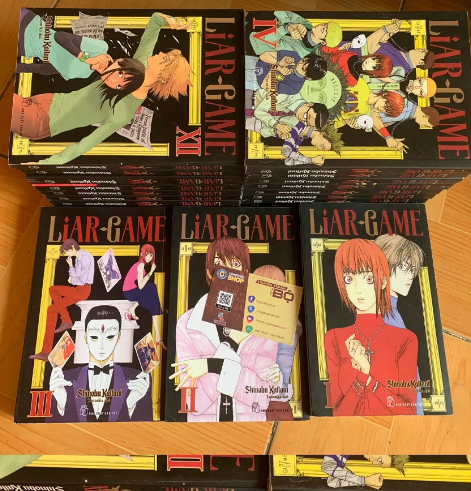 Combo Liar Game 1-11 + 18. New 95-99%. | Lazada.vn